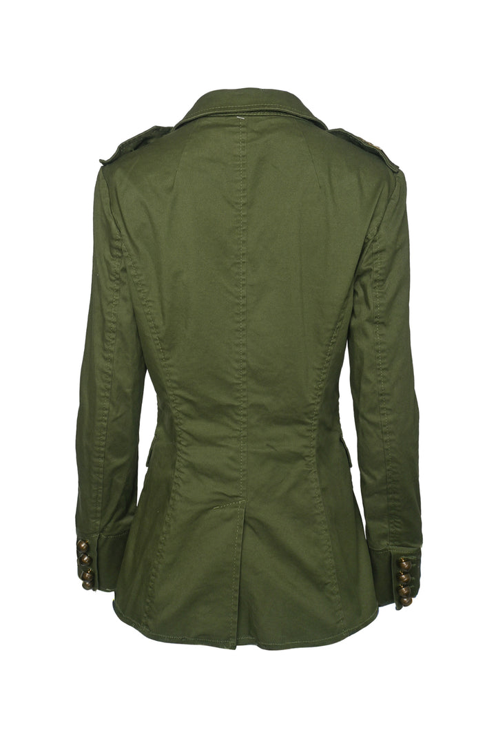 dsquared2 Size 42 Embellished Army Jacket