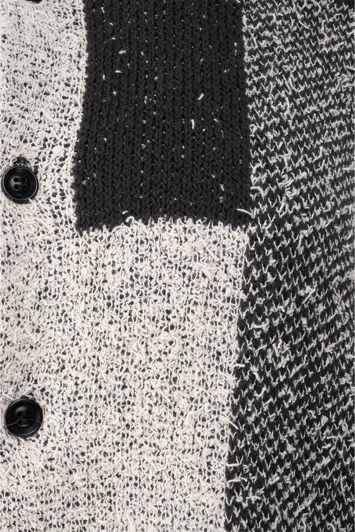 Y's Size 2 Cropped Knit Short Sleeve Cardigan