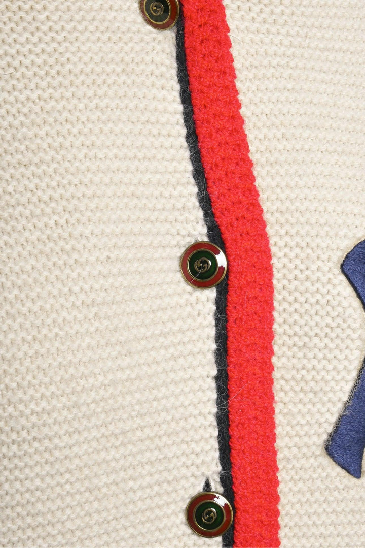 Gucci x MLB Size S New York Yankees Alpaca-Blend Cardigan