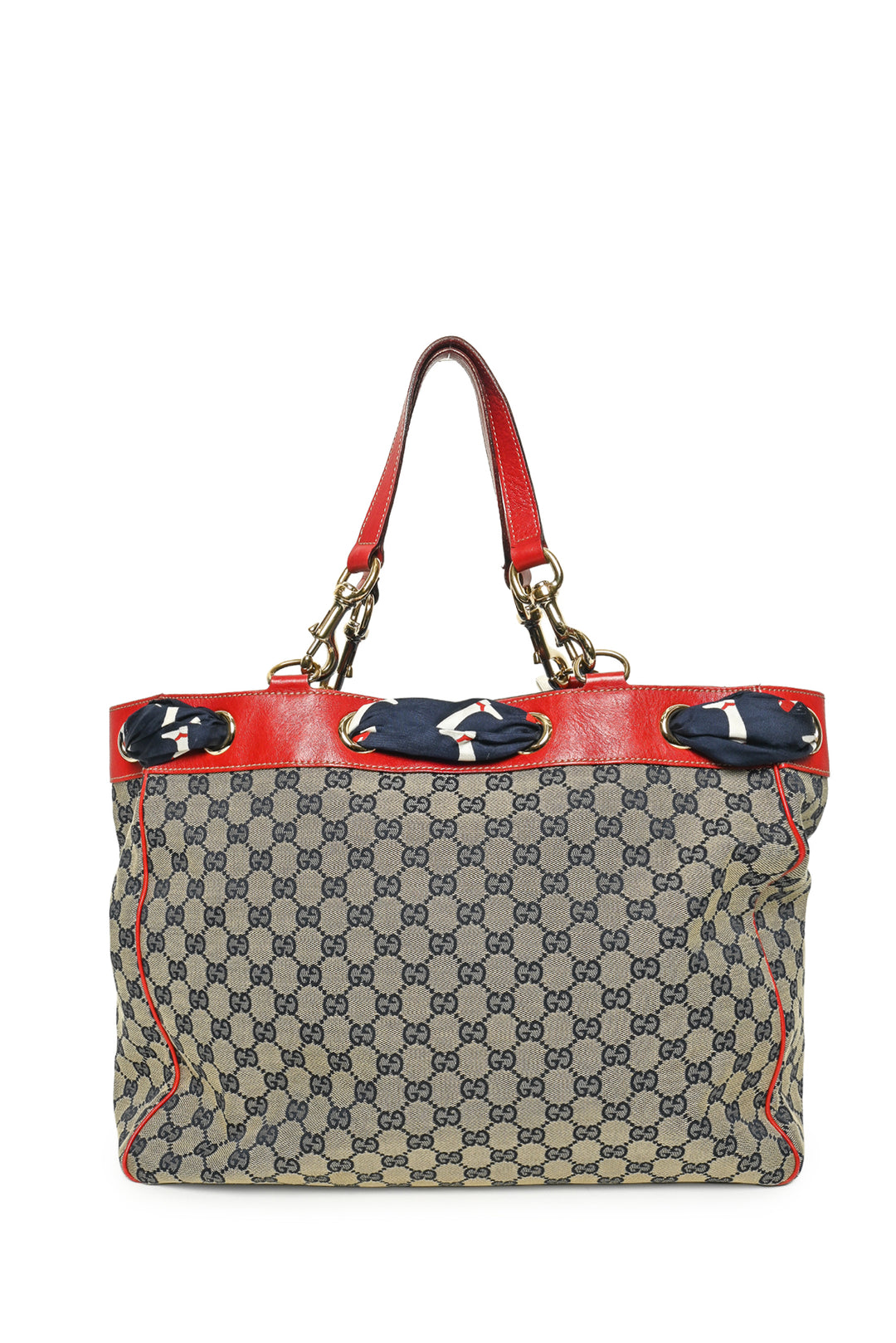 Gucci GG Monogram Canvas Positano Scarf Tote