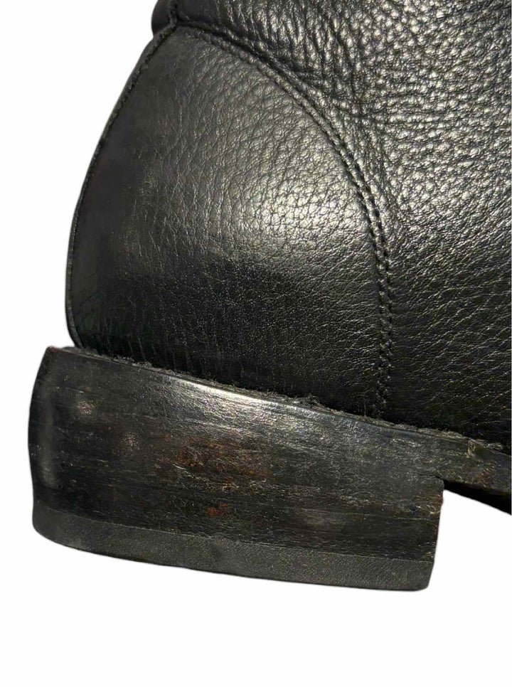 Fluevog Size 9 Ricard Leather Lace-up Ankle Boots