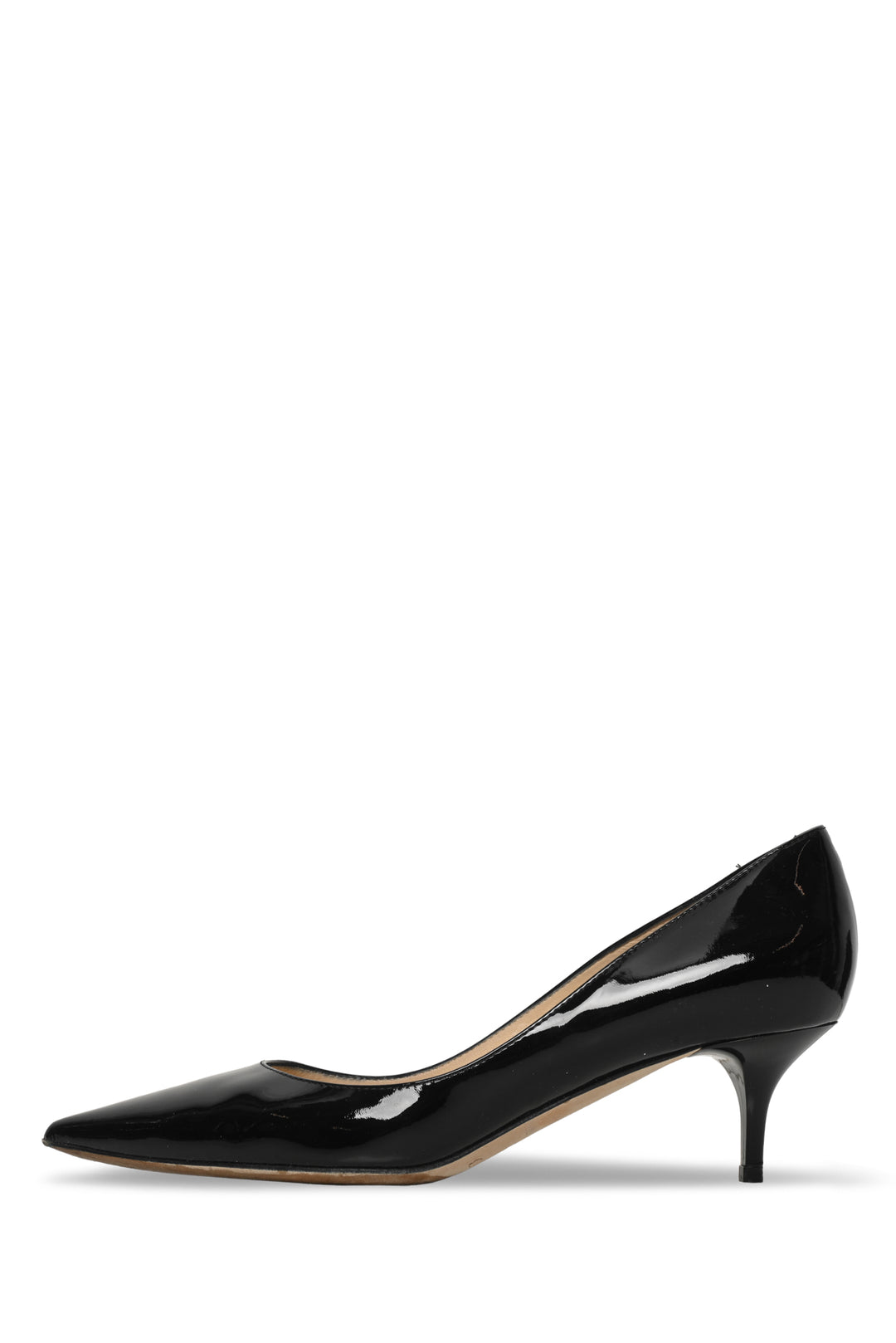 Jimmy Choo Size 36.5 Romy 60 Patent Leather Pumps