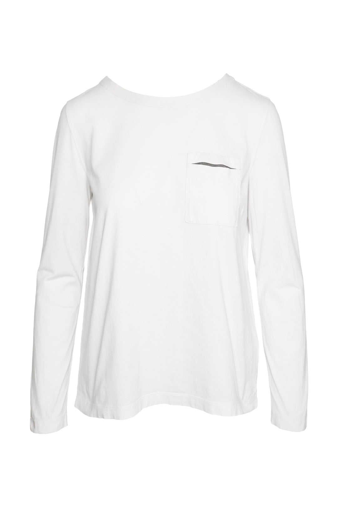 Brunello Cucinelli Size S Monili Pocket Detail Top