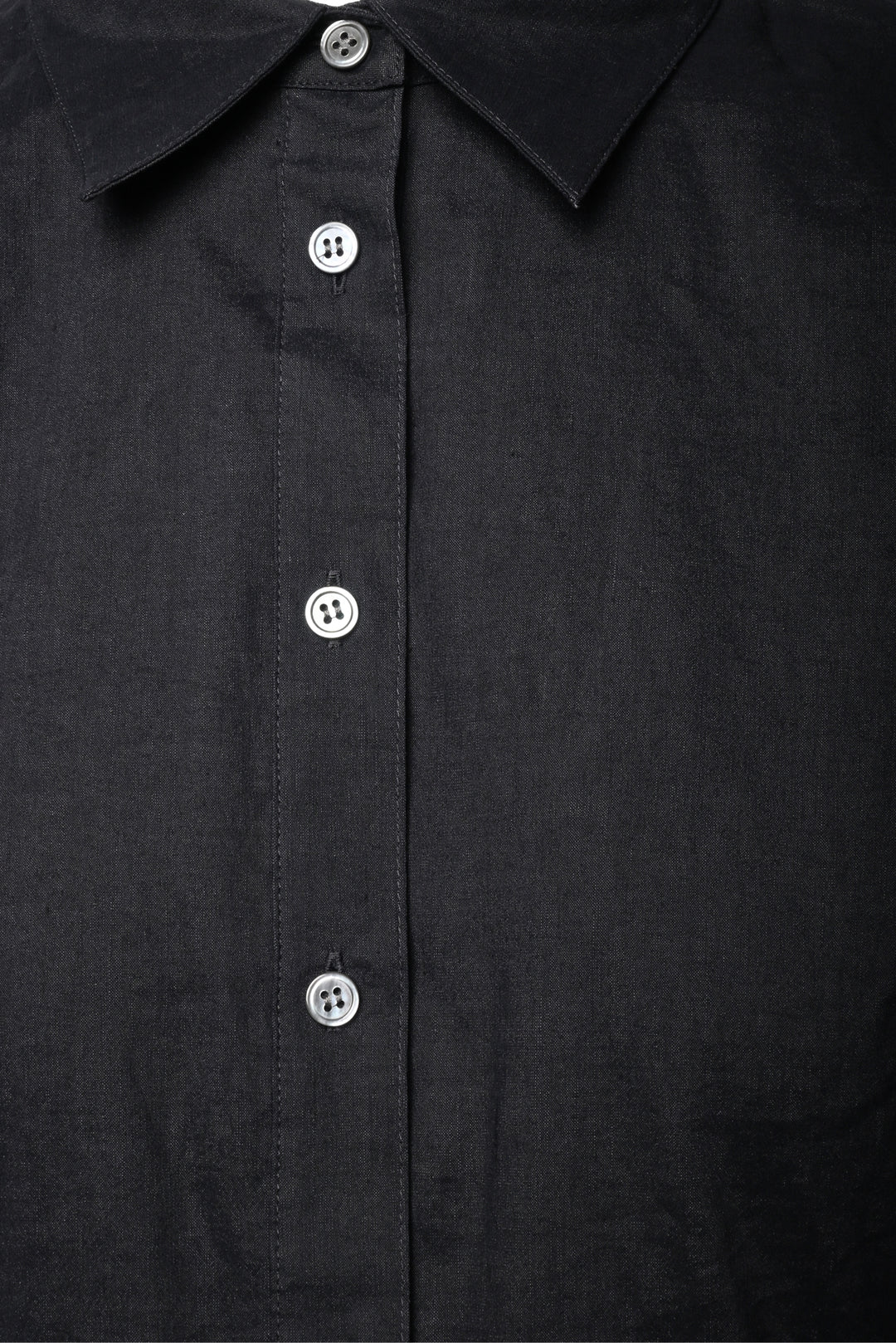 Theory Size 12 Linen-Blend Midi Shirt Dress