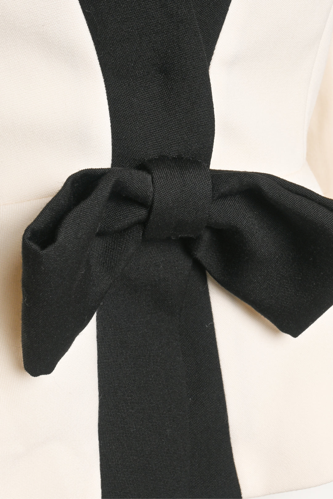 Alessandra Rich Size 40 Bow Front Shoulder Pad Blazer