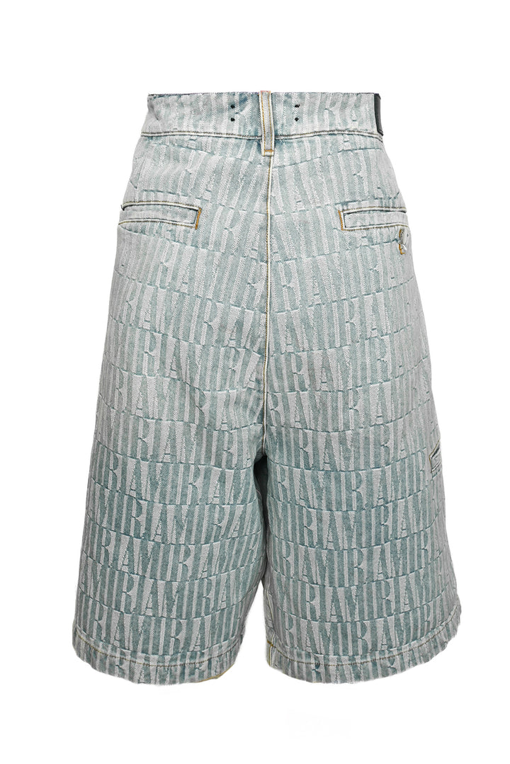 Amiri Size 38 Men's Logo Denim Shorts