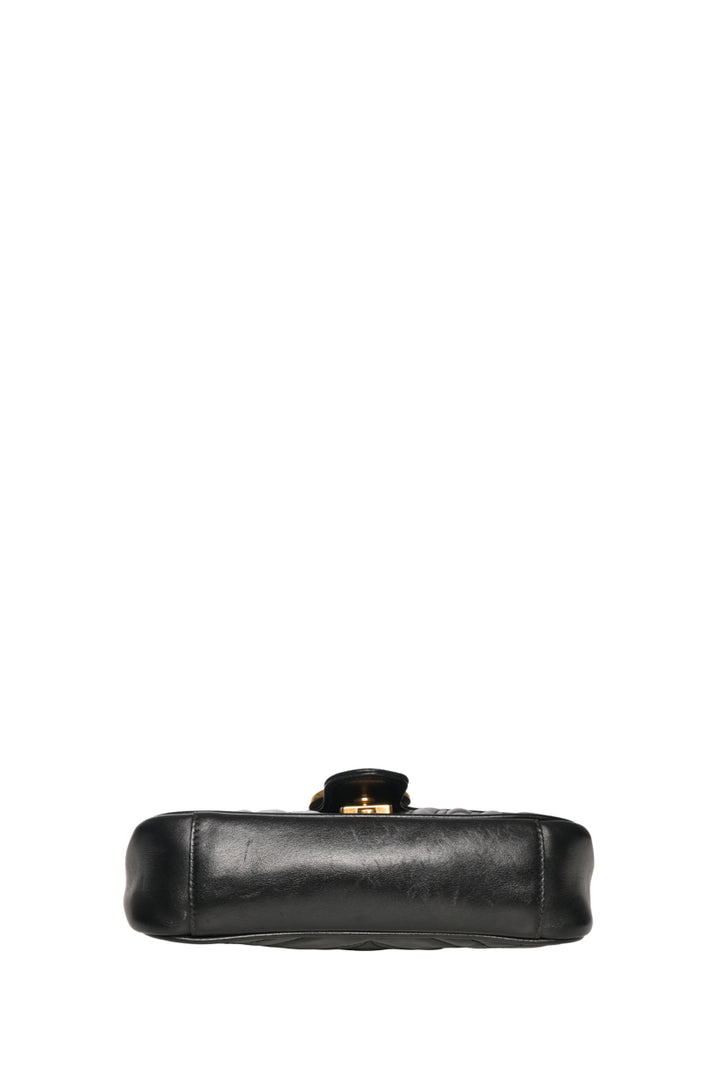 Gucci GG Marmont Matelasse Small Crossbody Shoulder Bag