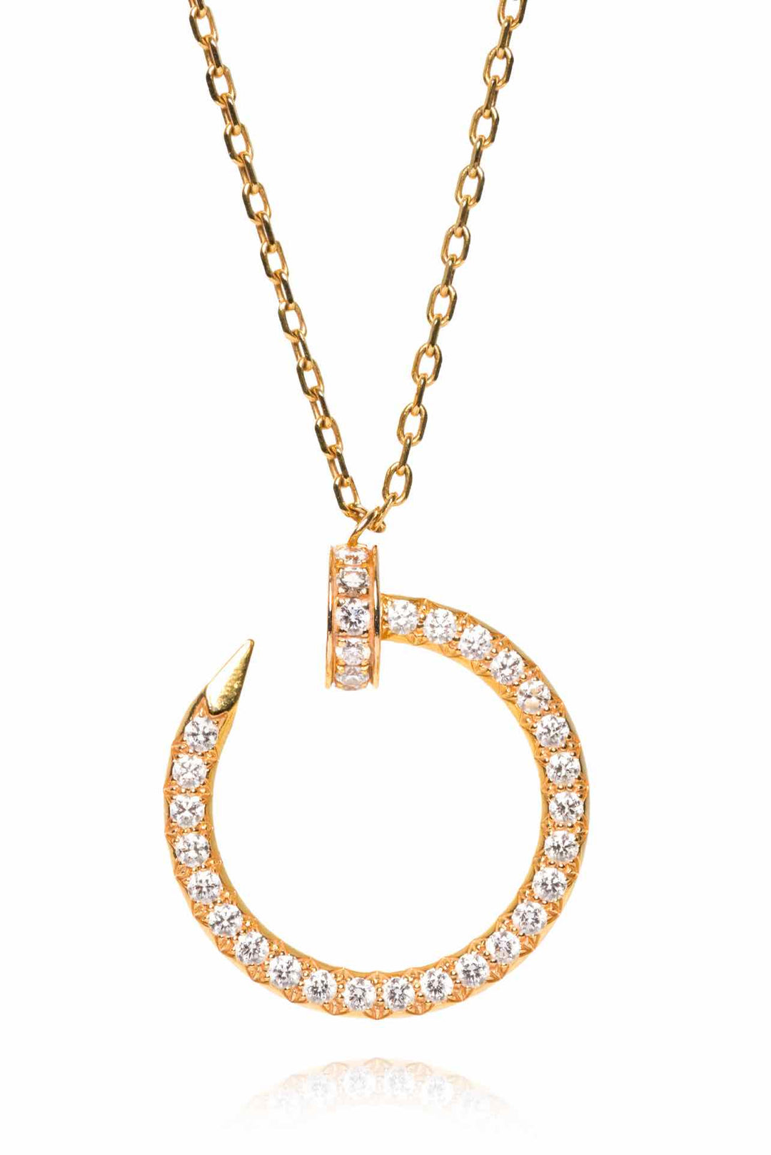 Cartier 2021 Juste Un Clou Diamond Pendant Necklace