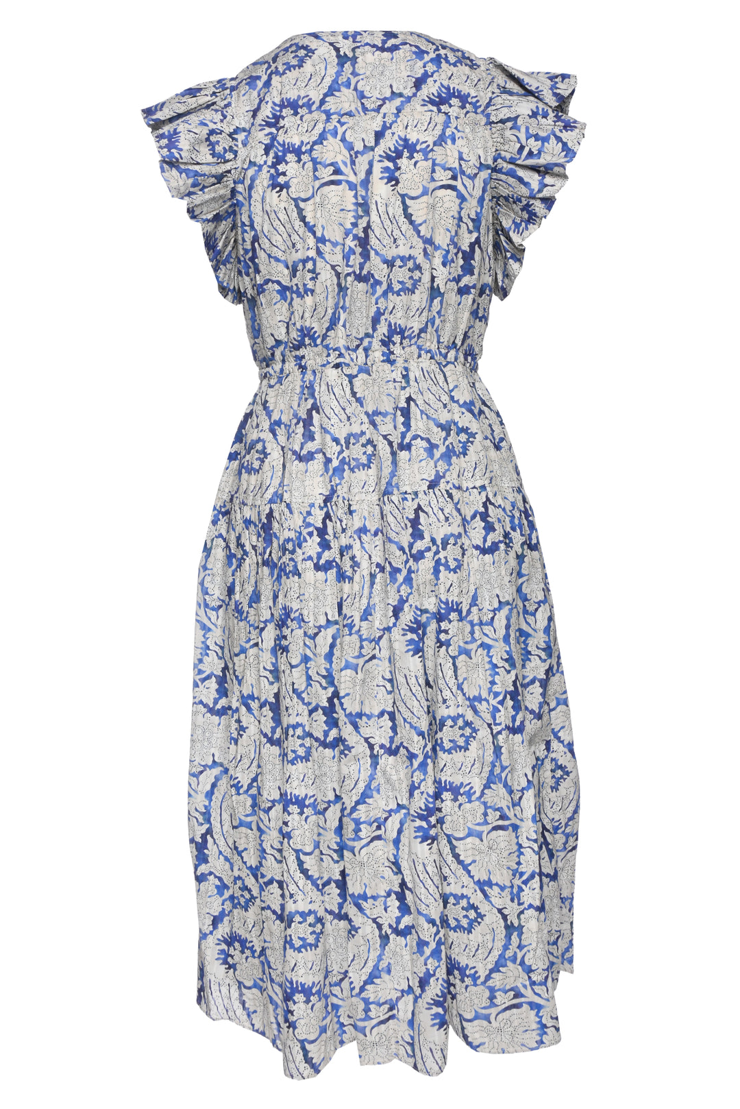 Ulla Johnson Size 8 Kairi Flutter Sleeve Maxi Dress
