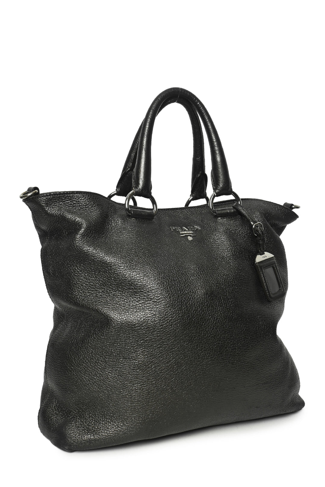 Prada Vitello Daino Shopping Tote