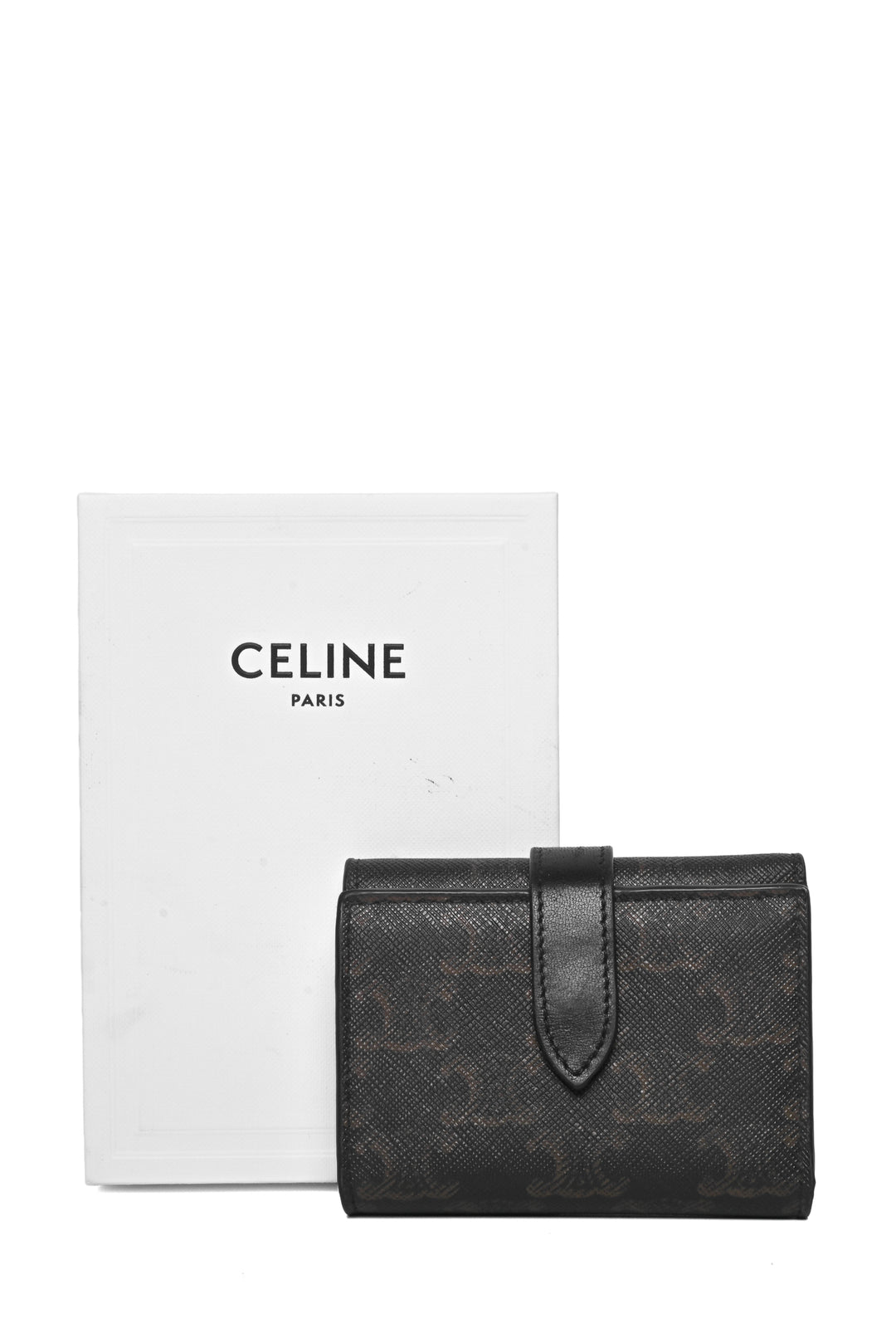 Celine 2022 Triomphe Compact Wallet