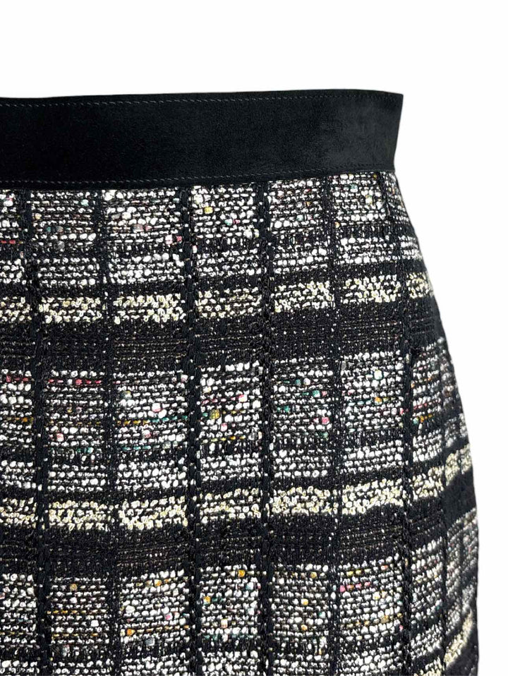 Proenza Schouler Size 6 Cotton Tweed Blend Skirt