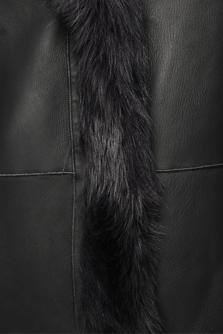Rocco Ragni Size S Reversible Shearling Coat