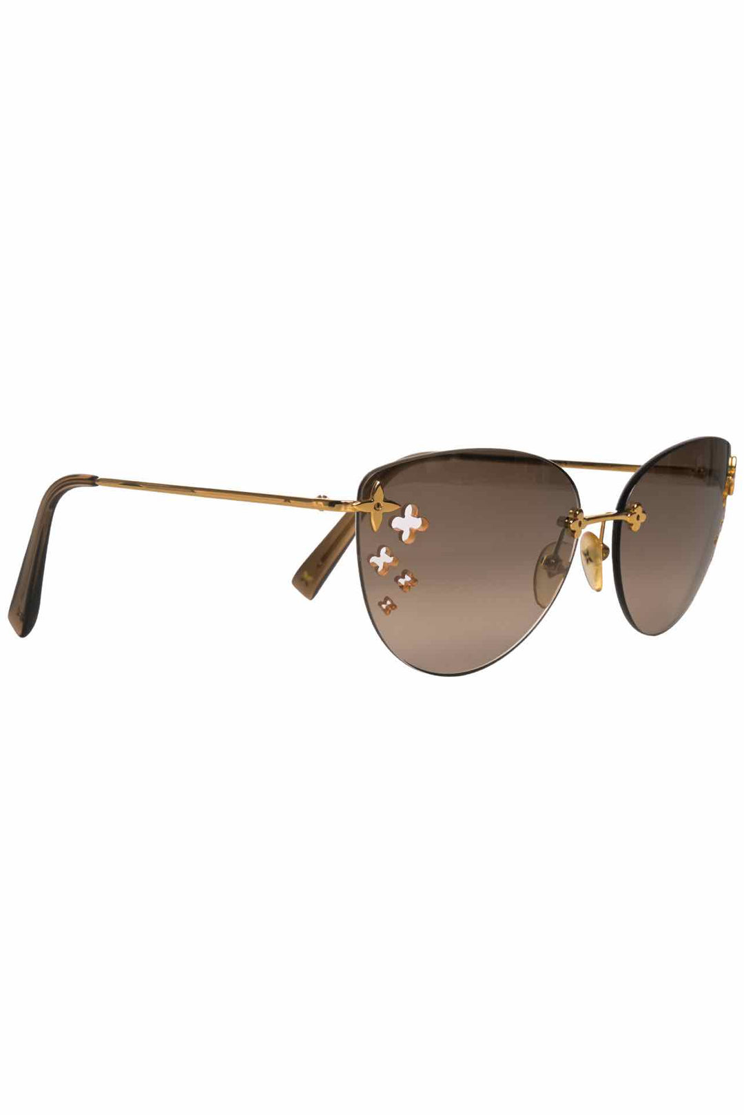 Louis Vuitton Rimless Desmayo Cat Eye Sunglasses