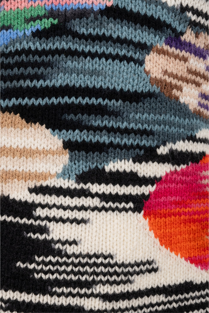 Missoni Size 42 Multi-colour V-neck Vest