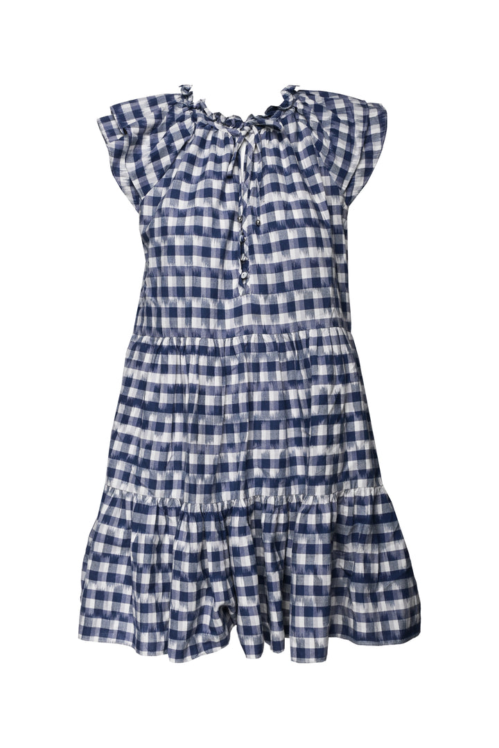 Veronica Beard Size 8 Zee Gingham Mini Dress