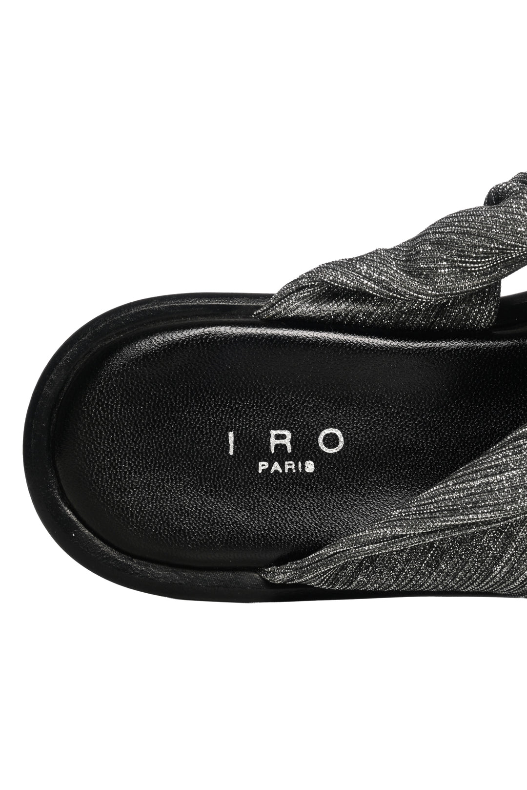 Iro Size 39 Twist Glitter Sandals