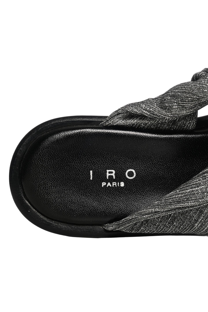 Iro Size 39 Twist Glitter Sandals