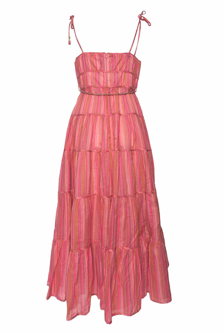 Zimmermann Size 2 Striped Maxi Dress