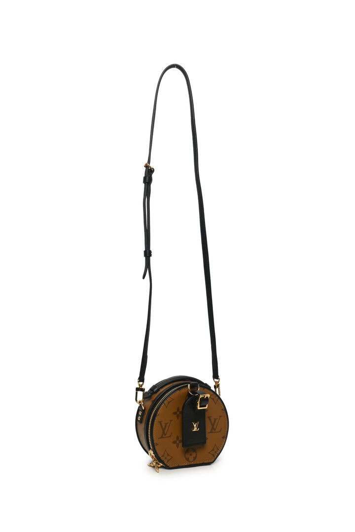 Louis Vuitton 2019 Monogram Reverse Mini Boite Chapeau Crossbody