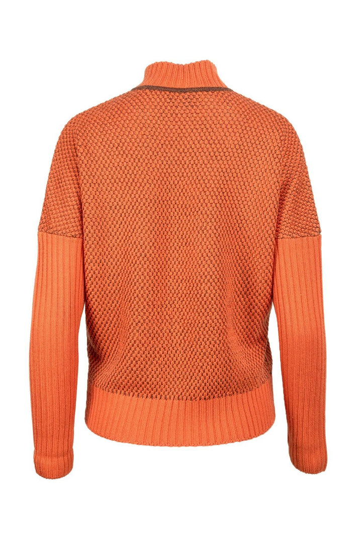 St. John Size XS/S Wool Blend Knit Zip Front Cardigan