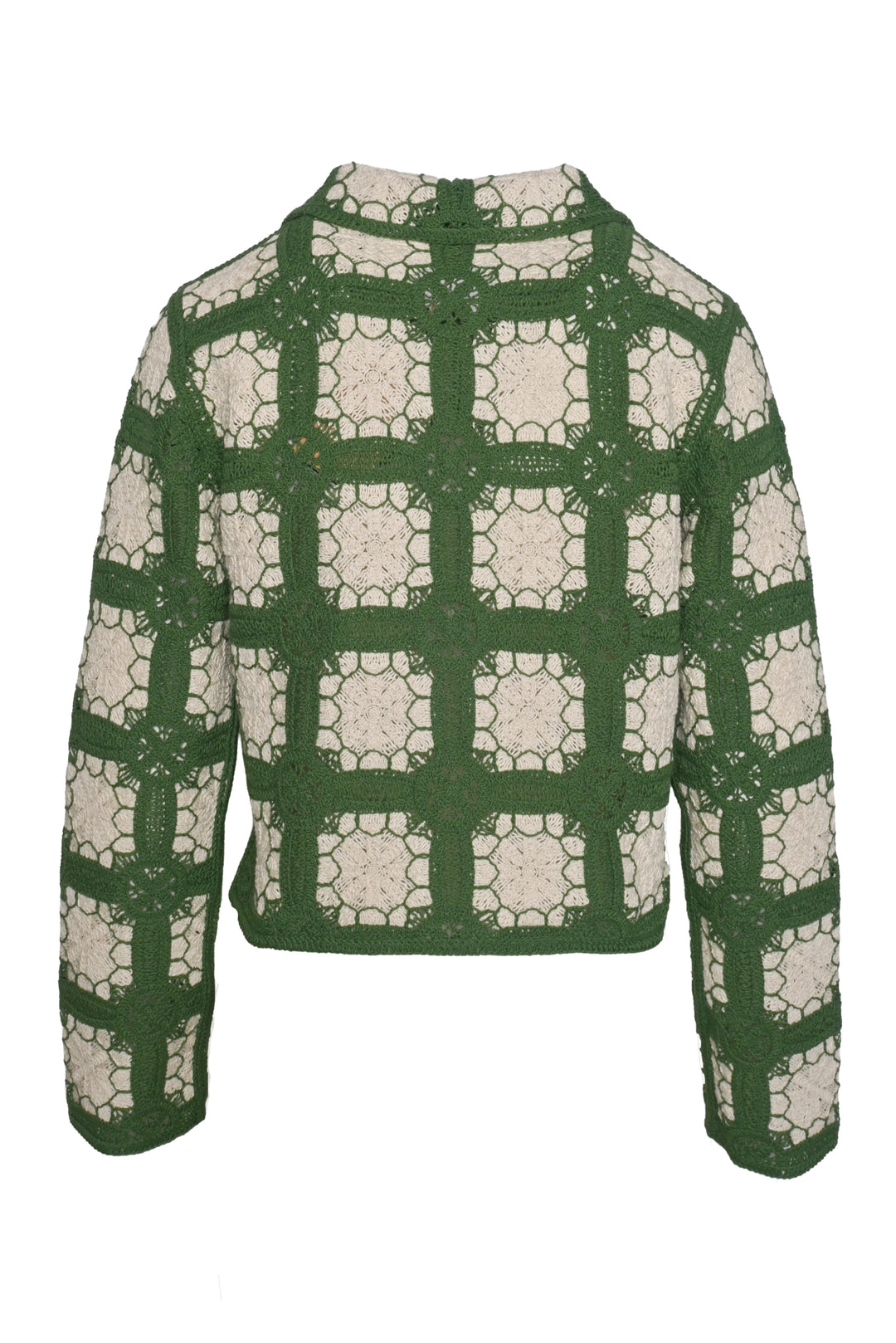 Boden Size 6 Crochet Jacket