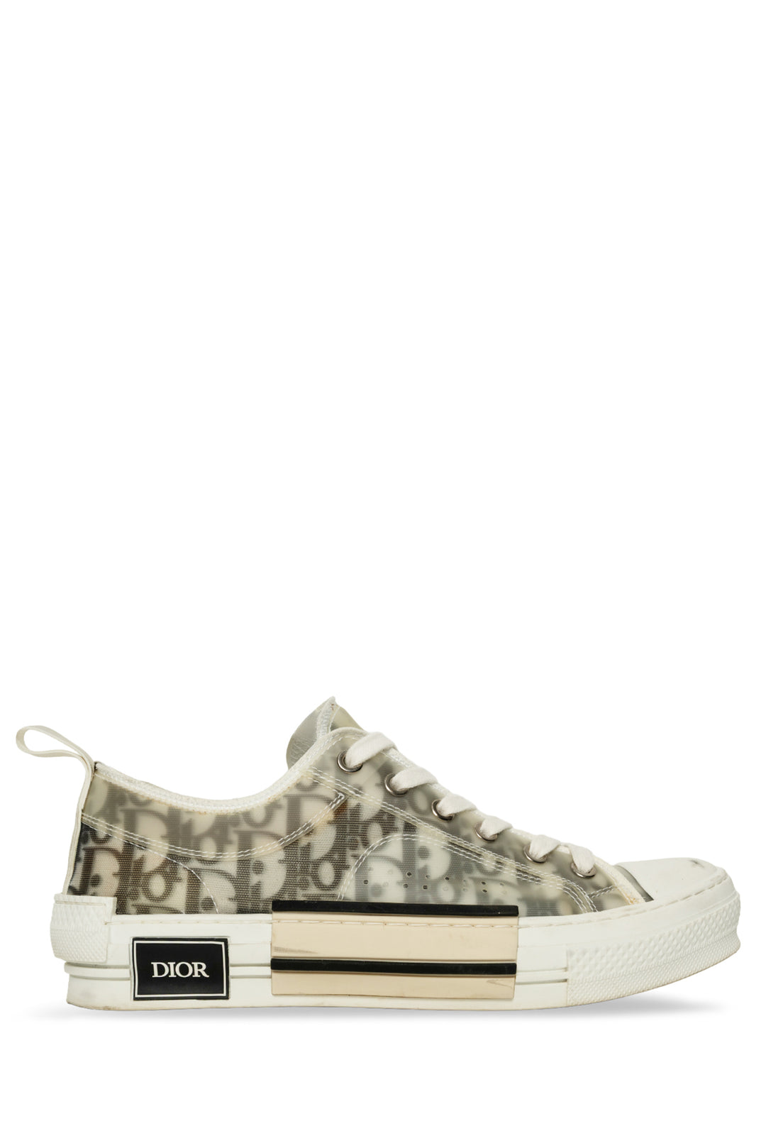 Dior Size 39 B23 Oblique Low-Top Sneakers