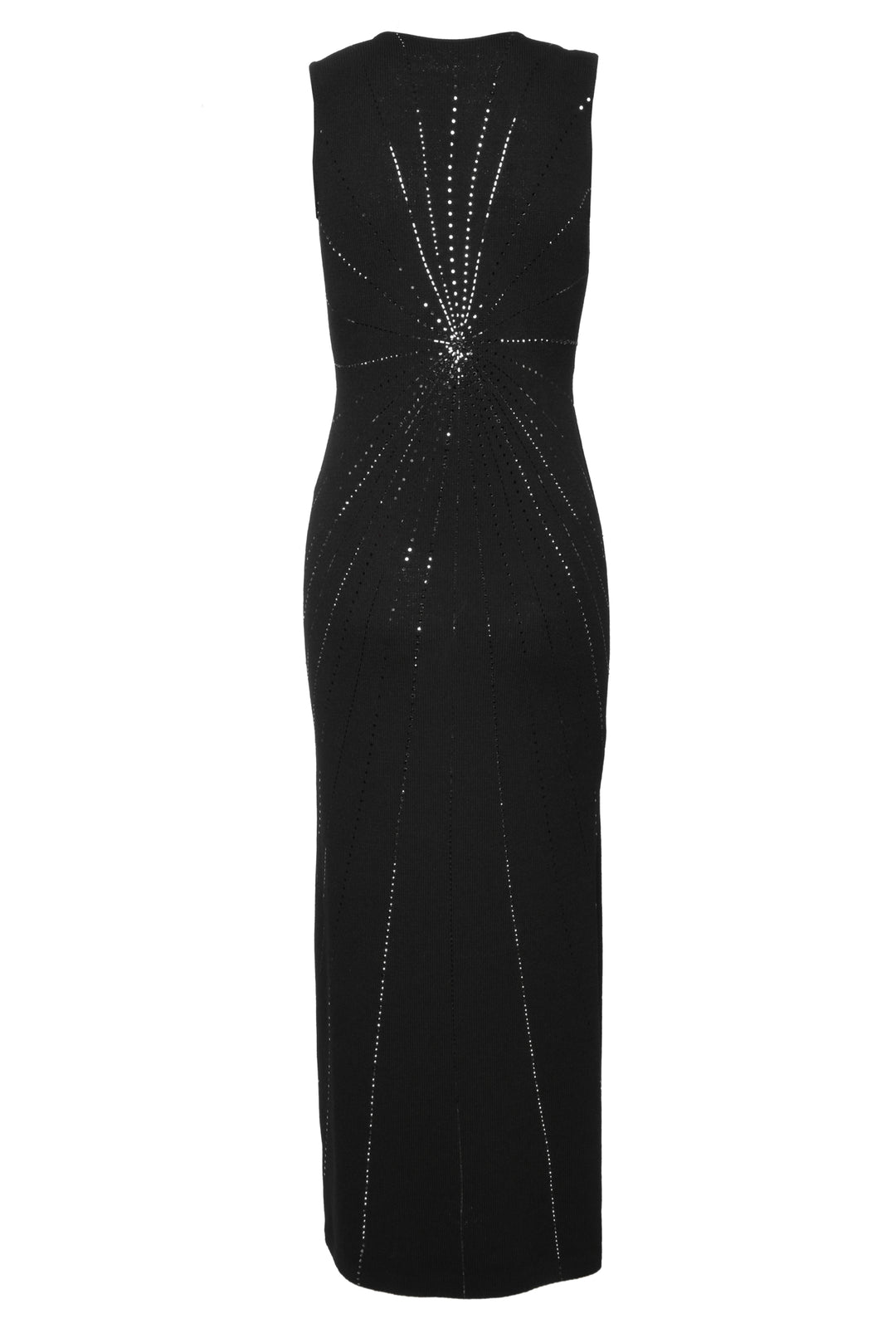 St. John Evening Size 4 Low Back Brooch Embellished Gown