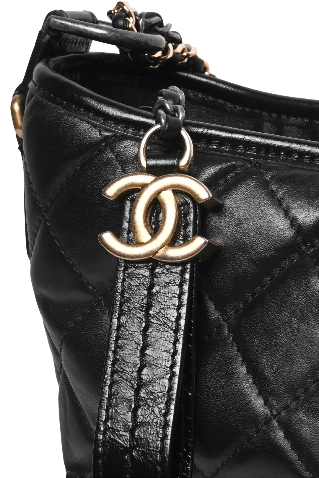 Chanel 2017-2018 Quilted Leather Gabrielle Medium Hobo