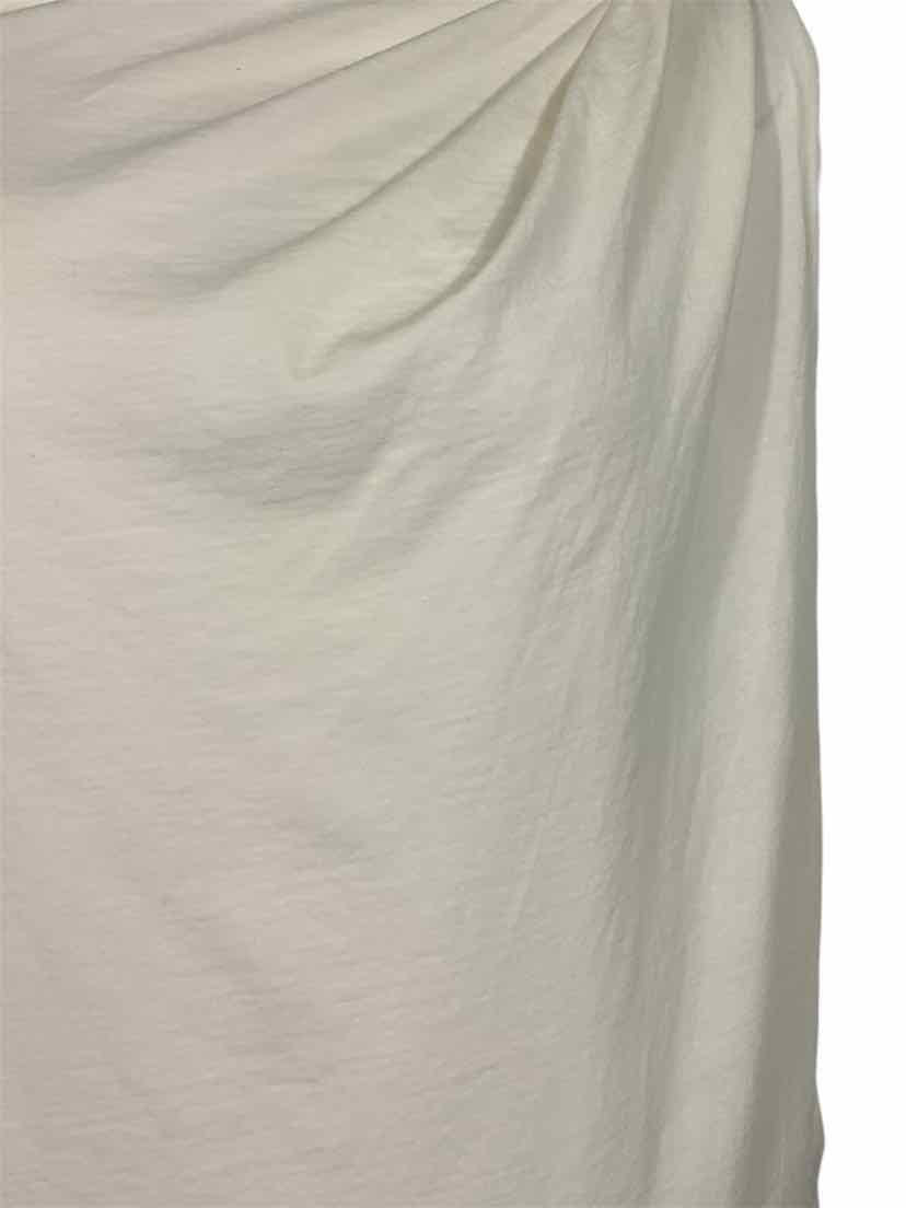 Rick Owens Size 8 Draped Cotton Dress