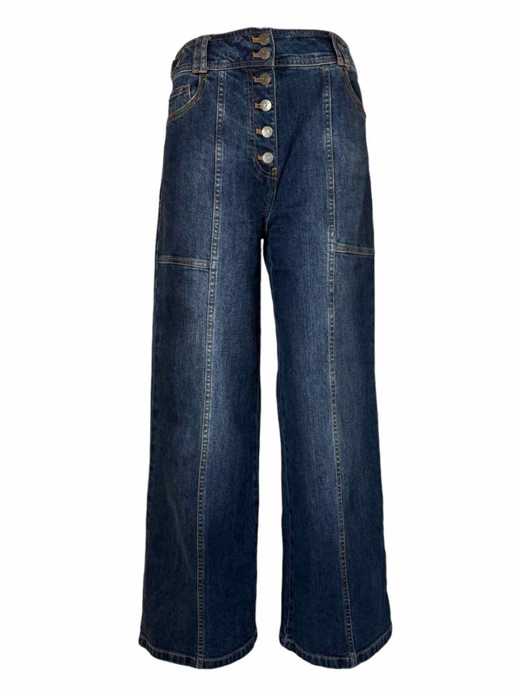 Ulla Johnson Size 6 Billie Wide Leg Jeans