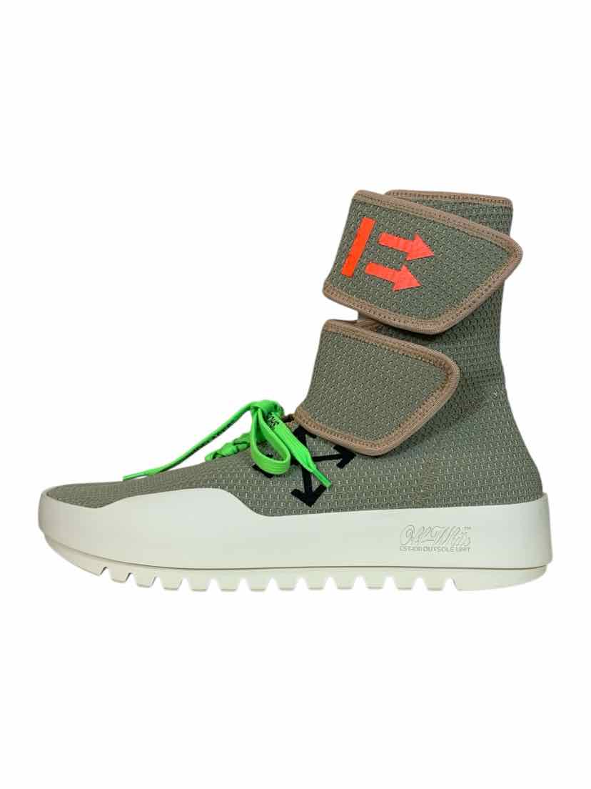 Mens Shoe Size 44 OFF-WHITE Men's Moto Wrap Sneakers