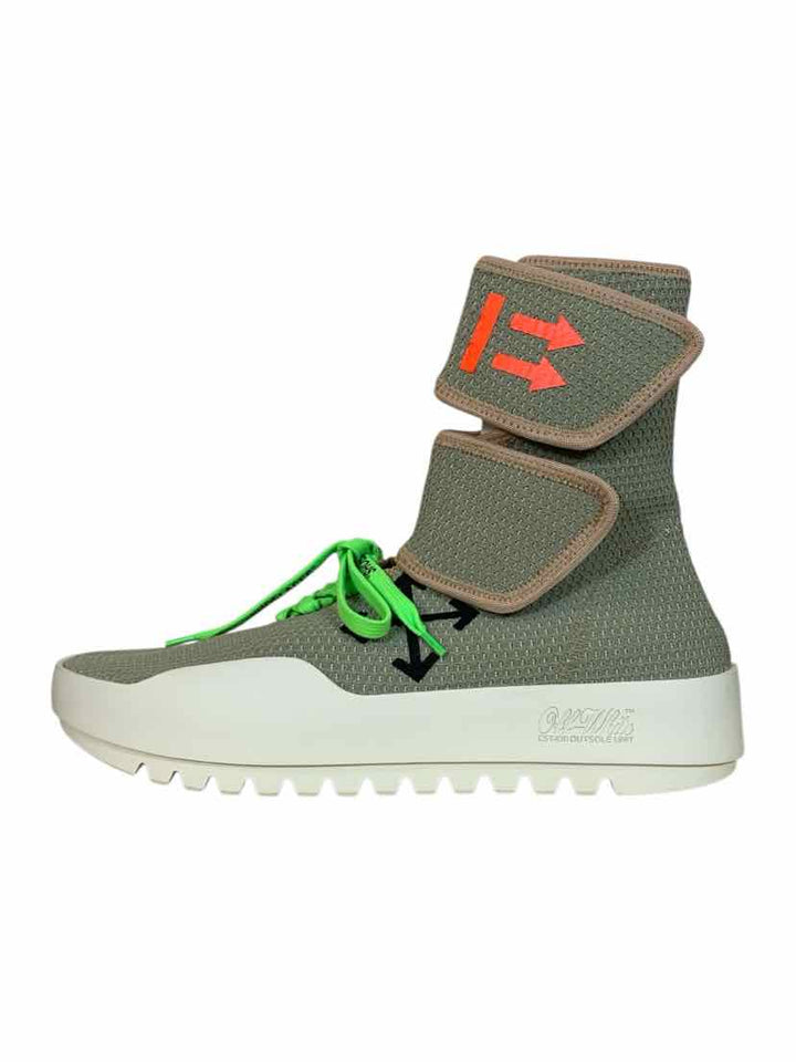 Mens Shoe Size 44 OFF-WHITE Men's Moto Wrap Sneakers