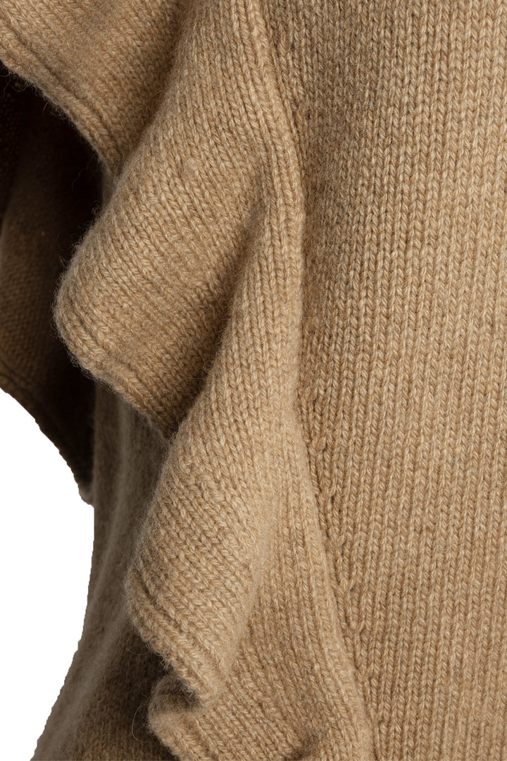 Chloe Size M Sleeveless Cashmere Sweater