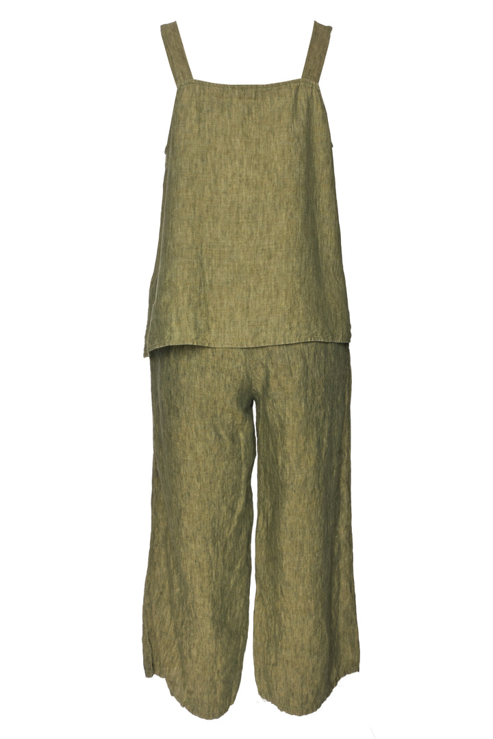Eileen Fisher Size XS/S Linen Tank & Pant Set