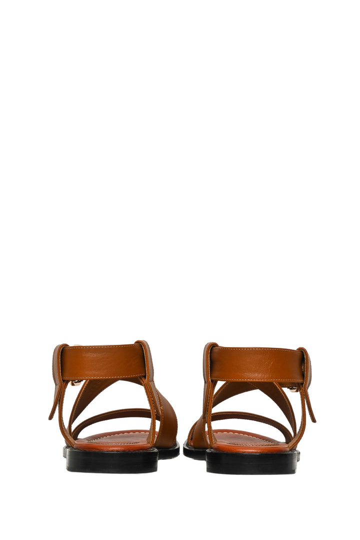 Chloe Size 36.5 Strappy Leather Sandals