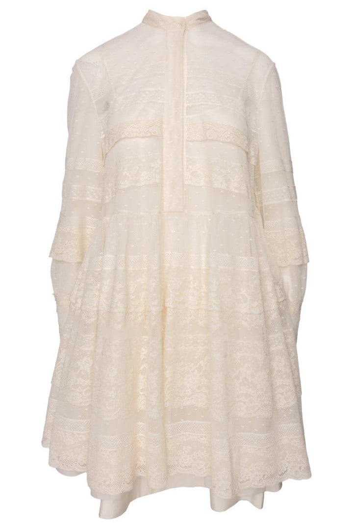 Dice Kayek Size 42 Lace Mini Dress