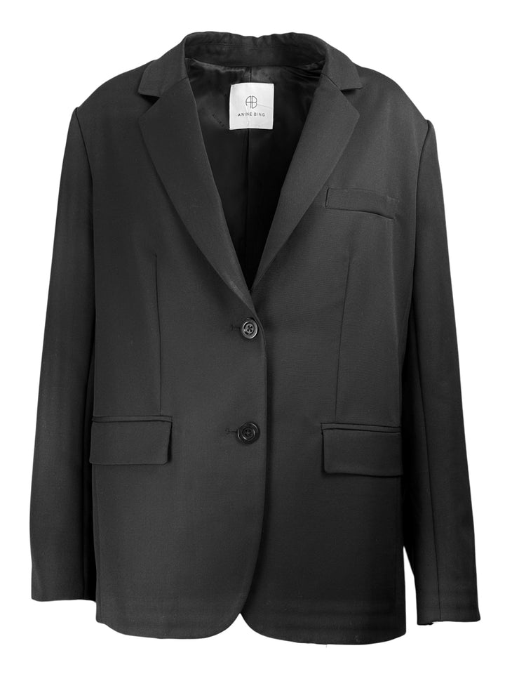 Anine Bing Size L Single Breasted Blazer