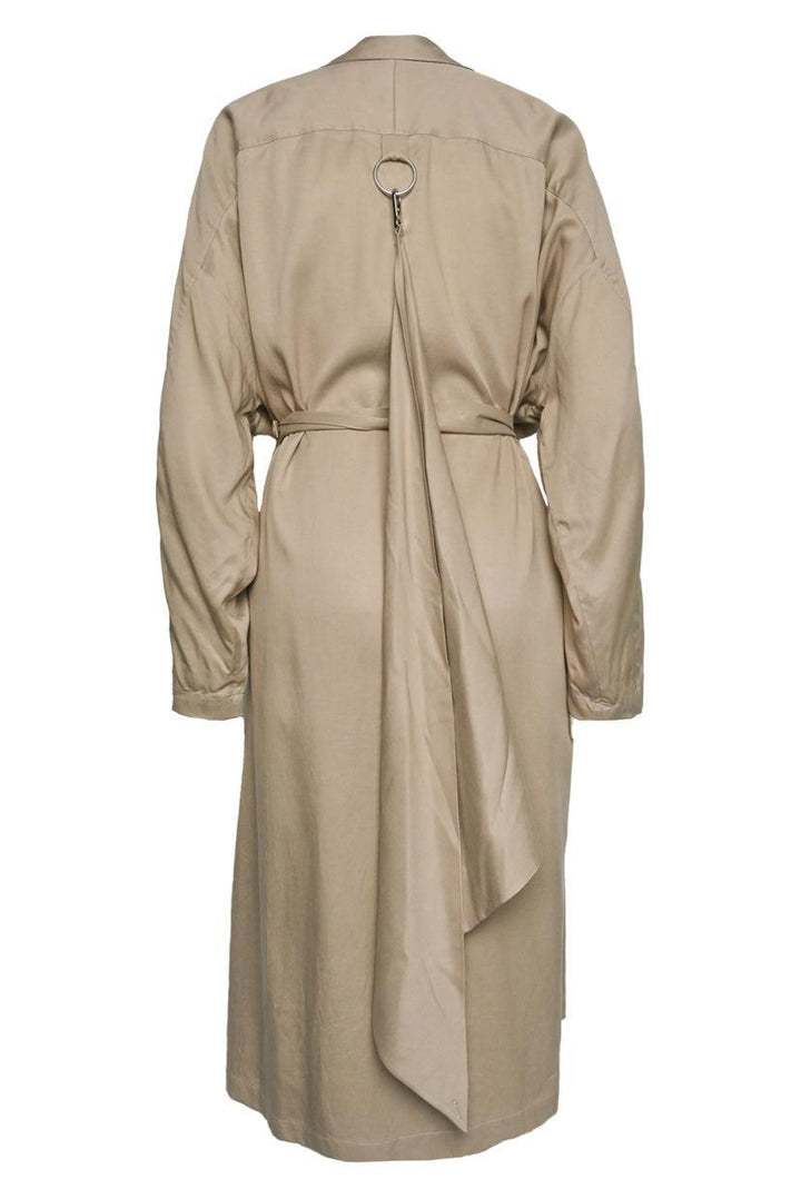 Tibi Size XS Lancaster Lyocell Trench Coat