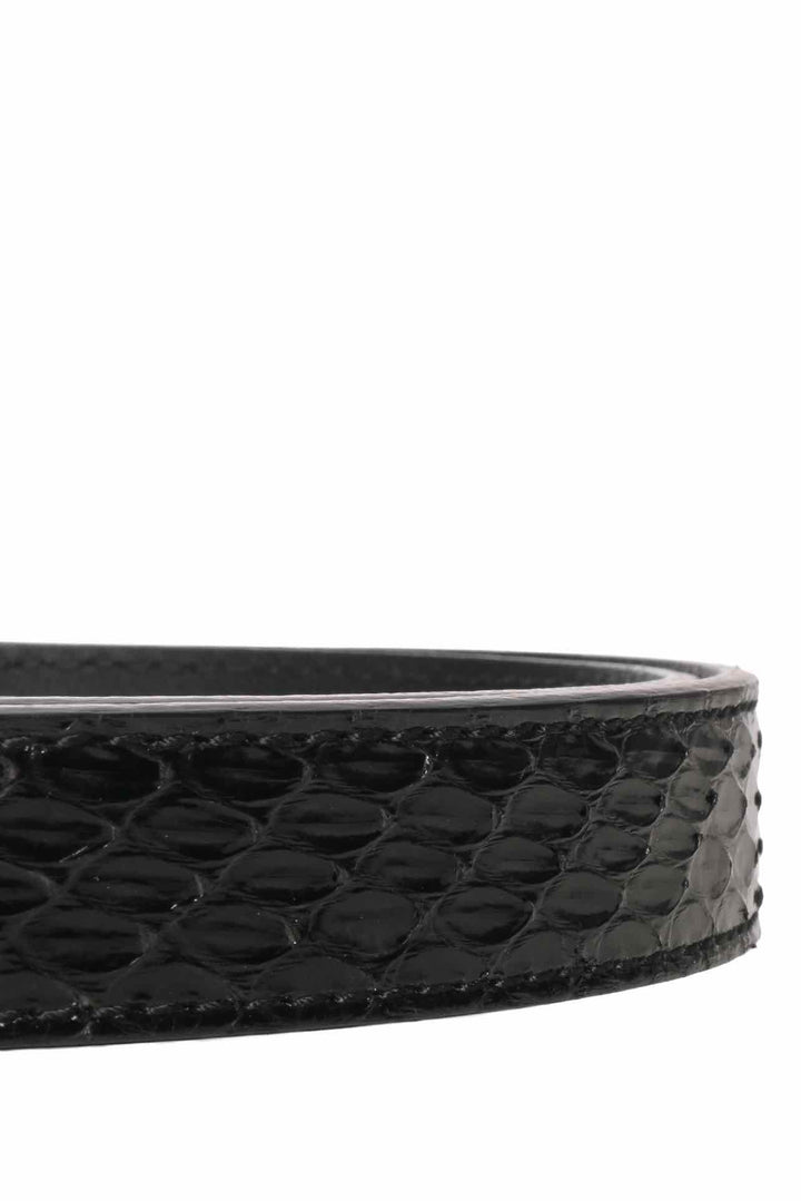 Gucci Size 34 Queen Margaret Bee Croc Effect Belt