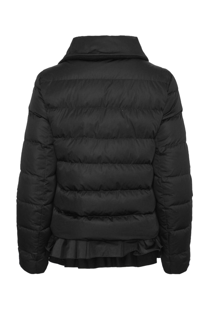 Moncler Size 0 Chenonceau Asymmetric Quilted Down Jacket