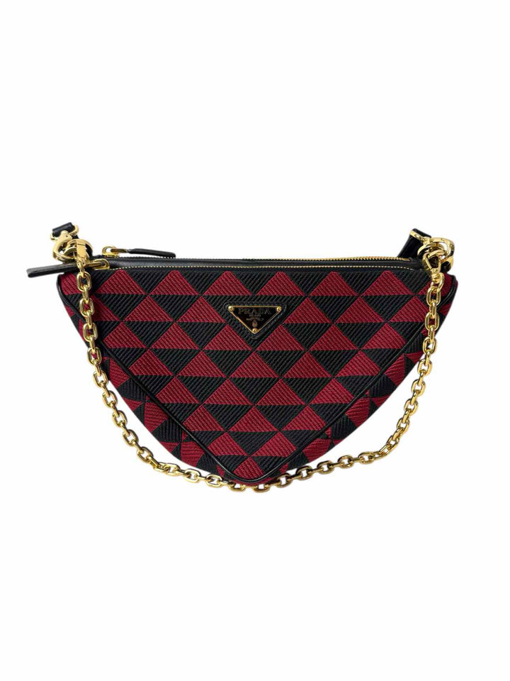 Prada Symbole Triangle  Purse