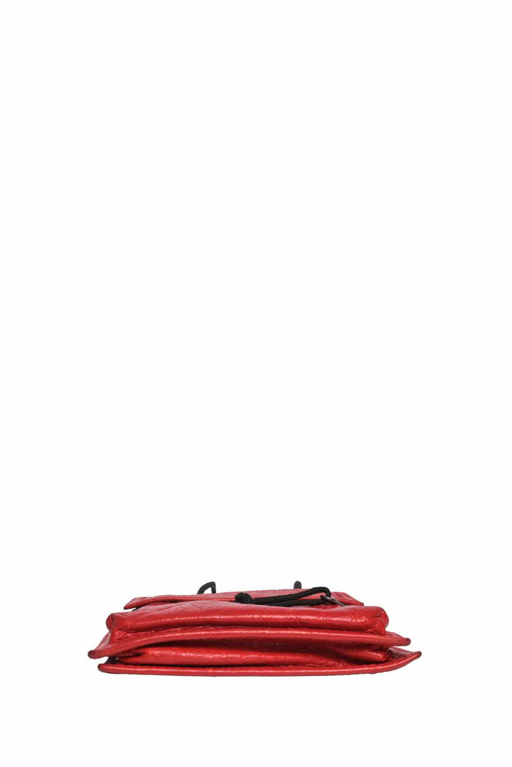 Balenciaga F/W 2020 Crinkled Leather Explorer Pouch Crossbody