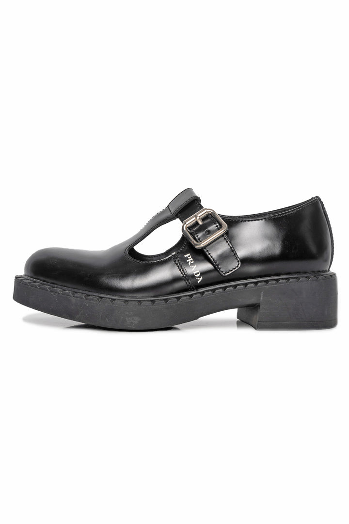 Prada Size 35.5 Mary Jane Loafers