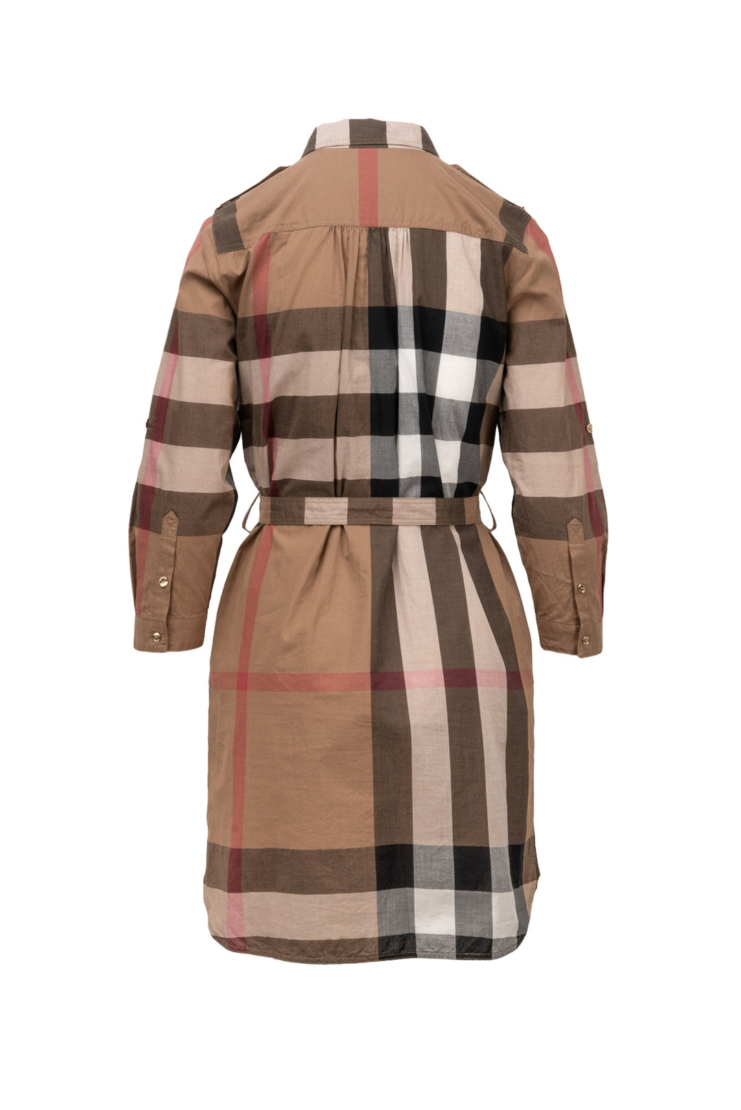 Burberry Size 4 Check Shirt Dress