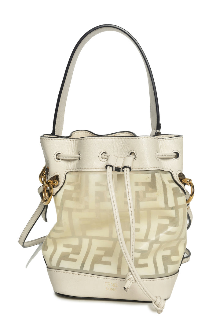 Fendi Zucca Mini Mon Tresor Bucket Bag