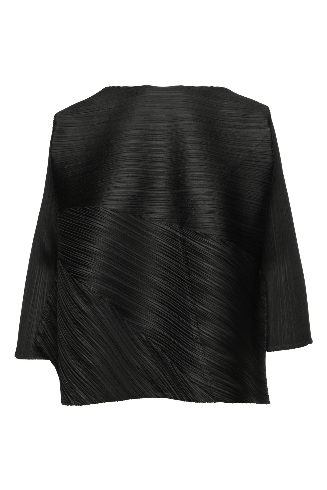 Pleats Please Size 3 Pleated Long Sleeve Tops