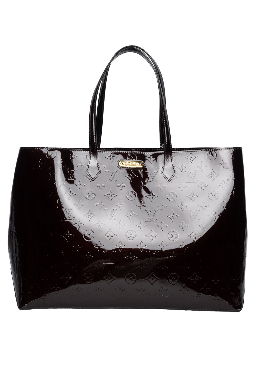 Louis Vuitton 2010 Vernis Wilshire GM Amarante Tote