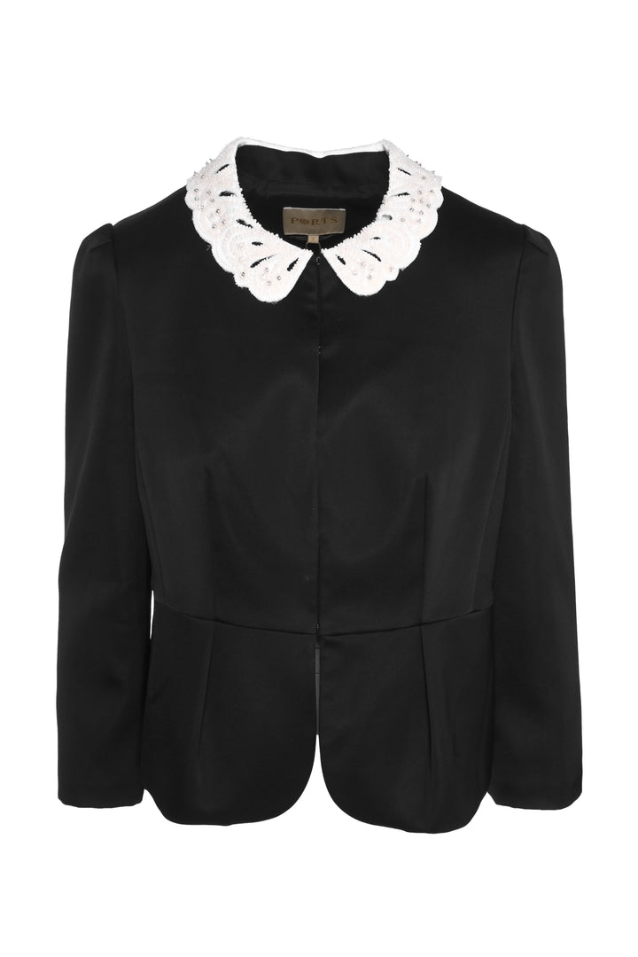 Ports Size 10 Embellished Collar Jacket
