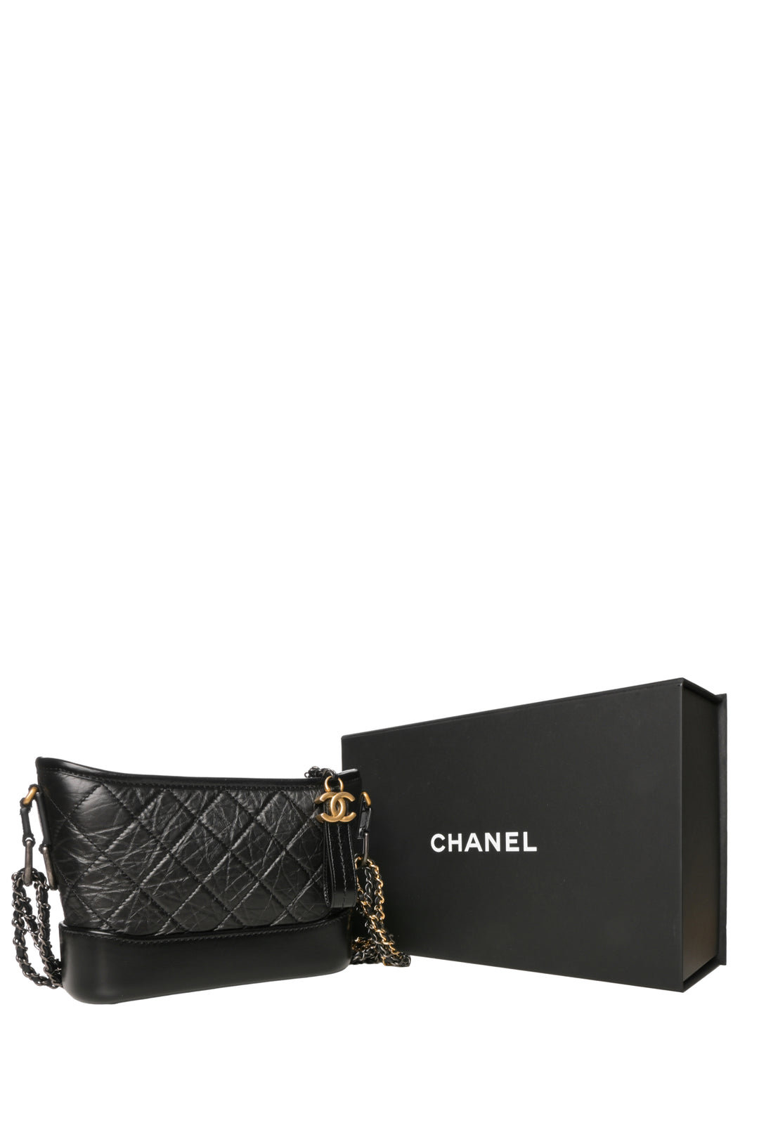 Chanel Aged Calfskin Small Gabrielle Hobo
